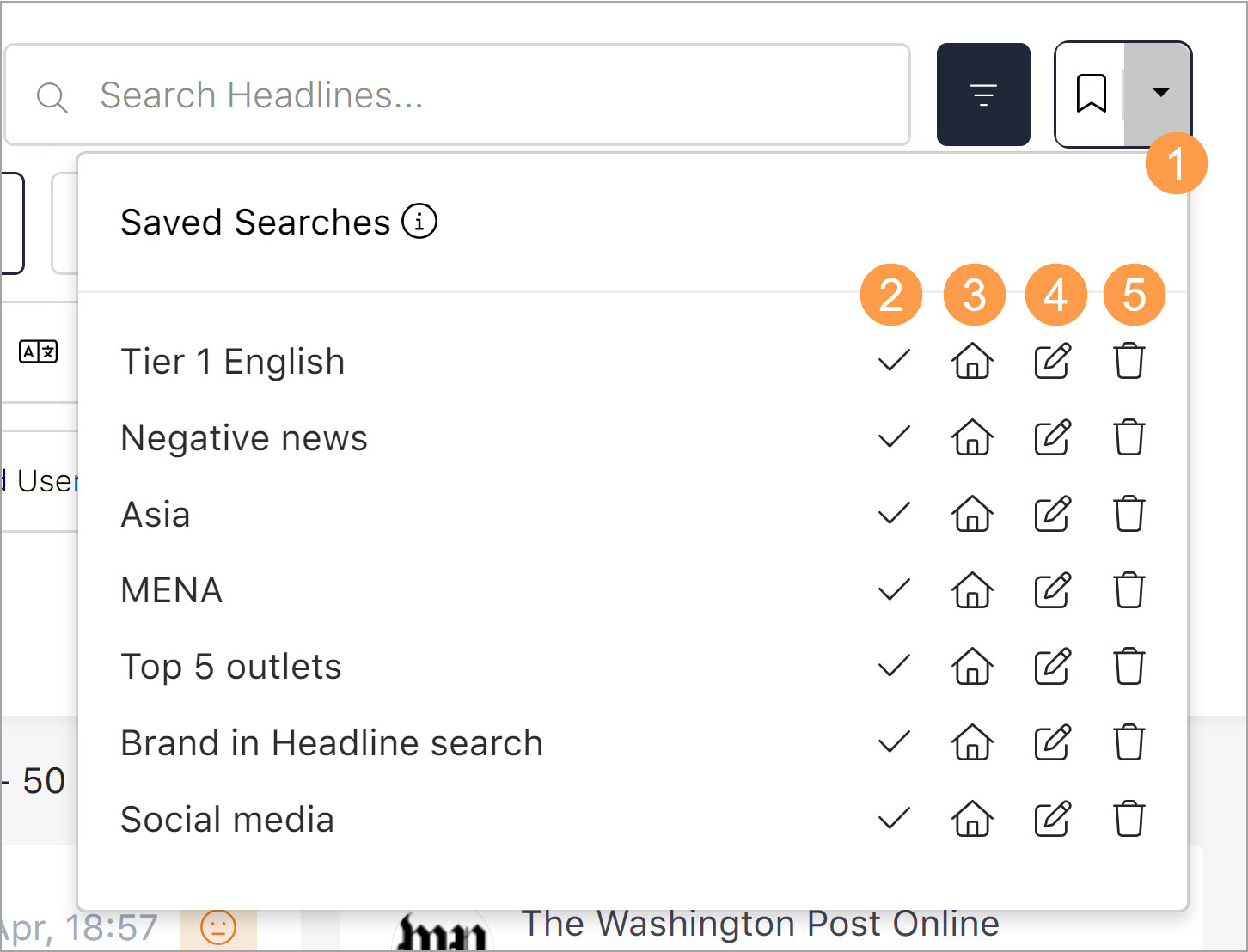 How to save your search filters
